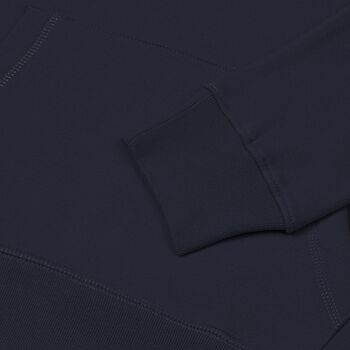 Толстовка с капюшоном унисекс Hoodie, темно-синяя, размер 4XL