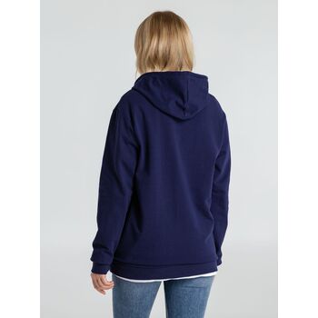 Толстовка с капюшоном унисекс Hoodie, темно-синяя, размер 4XL