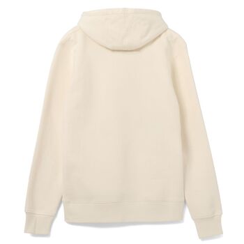 Толстовка с капюшоном унисекс Hoodie, светло-желтая, размер S