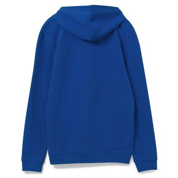 Толстовка с капюшоном унисекс Hoodie, ярко-синяя, размер XS