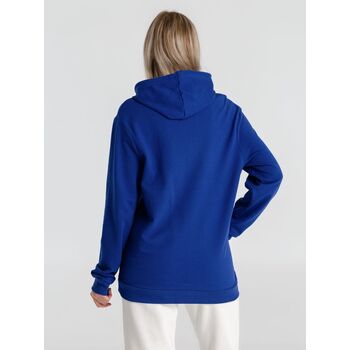 Толстовка с капюшоном унисекс Hoodie, ярко-синяя, размер XS