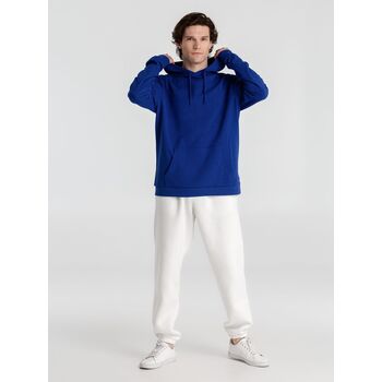 Толстовка с капюшоном унисекс Hoodie, ярко-синяя, размер XS
