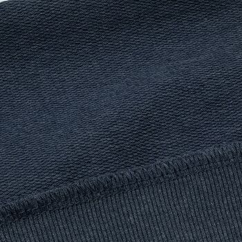 Толстовка с капюшоном унисекс Hoodie, синий меланж, размер S