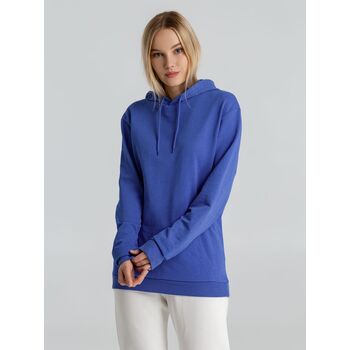 Толстовка с капюшоном унисекс Hoodie, ярко-синий меланж, размер 3XL