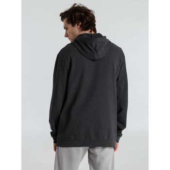 Толстовка с капюшоном унисекс Hoodie, серый меланж (антрацит), размер XS