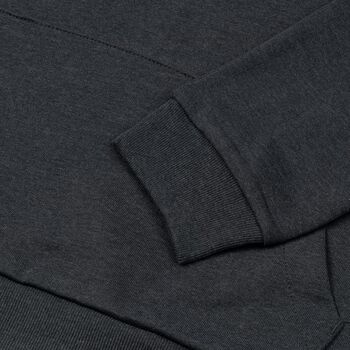 Толстовка с капюшоном унисекс Hoodie, темно-серая, размер XS