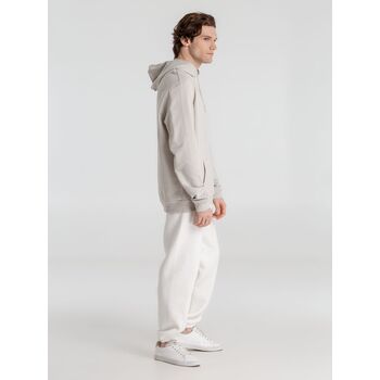 Толстовка с капюшоном унисекс Hoodie, дымчато-серая, размер S