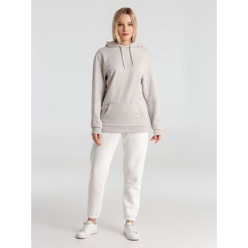 Толстовка с капюшоном унисекс Hoodie, дымчато-серая, размер S