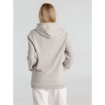 Толстовка с капюшоном унисекс Hoodie, дымчато-серая, размер XXL