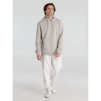 Толстовка с капюшоном унисекс Hoodie, дымчато-серая, размер XS