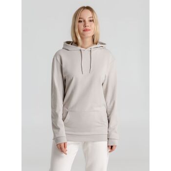 Толстовка с капюшоном унисекс Hoodie, дымчато-серая, размер XS