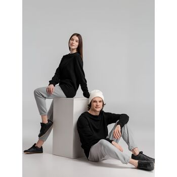 Свитшот унисекс BNC Inspire (Organic), черный, размер XS