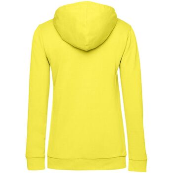 Толстовка с капюшоном женская Hoodie, желтая, размер S