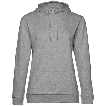 Толстовка с капюшоном женская Hoodie, серый меланж, размер XL