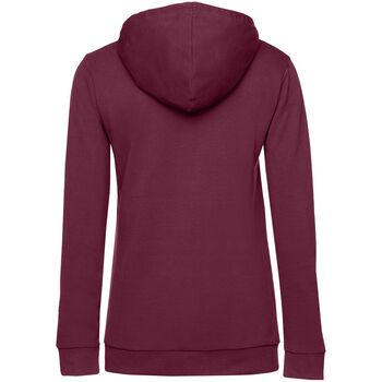 Толстовка с капюшоном женская Hoodie, бордовая, размер M