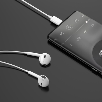 Стереогарнитура Stereo Air Type-C, белый, Deppa
