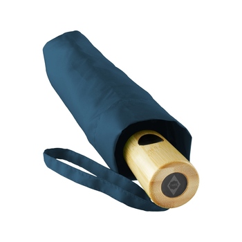 Зонт складной 5429 ÖkoBrella из бамбука, полуавтомат, красный