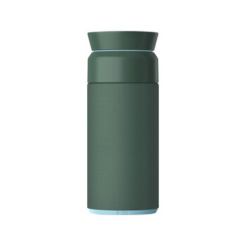 Термос Ocean Bottle объемом 350 мл, зеленый лесной
