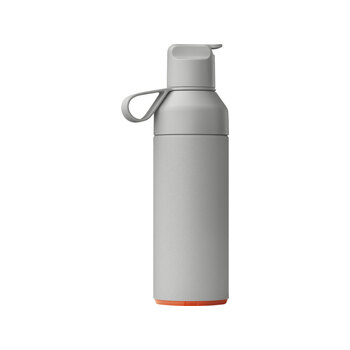 Бутылка-термос для воды Ocean Bottle GO объемом 500 мл - серый