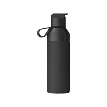 Бутылка-термос для воды Ocean Bottle GO объемом 500 мл - черный