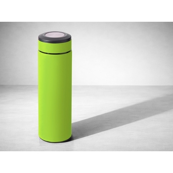 Вакуумный термос "Vacuum Flask C1", soft touch, 420мл, зеленое яблоко