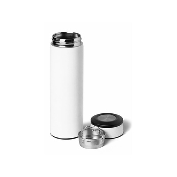 Вакуумный термос "Vacuum Flask C1", soft touch, 420мл, белый
