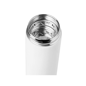 Вакуумный термос "Vacuum Flask C1", soft touch, 420мл, белый