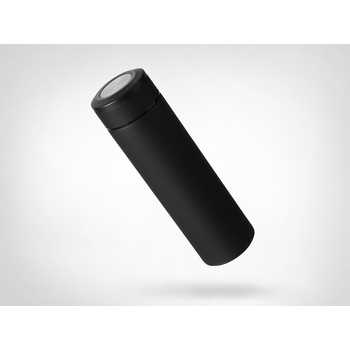 Вакуумный термос "Vacuum Flask C1", soft touch, 420мл, черный