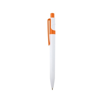 Unica шариковая ручка из переработанной пластмассы - Оранжевый (черные чернила)