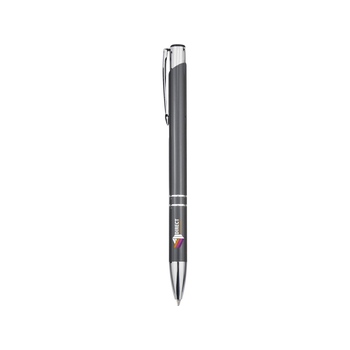 Шариковая ручка Moneta из переработанного алюминия - Серый