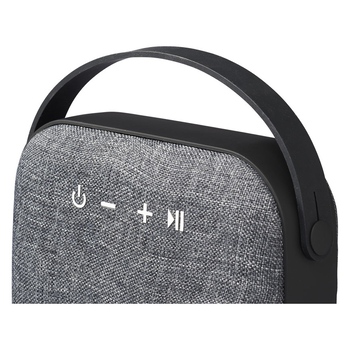 Динамик Bluetooth с тканым материалом, черный