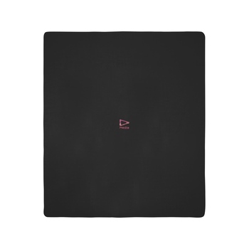 Huggy флисовое одеяло 220x250 см - сплошной черный