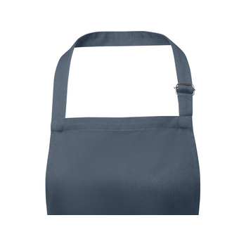 Фартук Andrea плотностью 240 г/м² с регулируемой завязкой на шее - Hale Blue