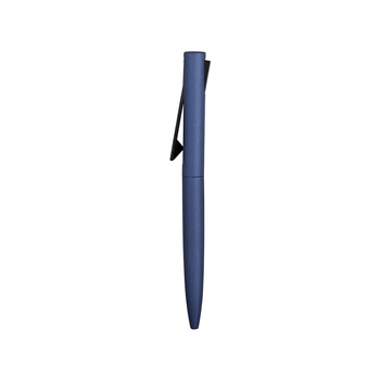Ручка металлическая шариковая «Bevel», синий/черный