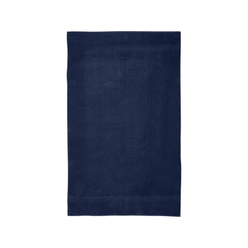 Хлопковое полотенце для ванной Evelyn 100x180 см плотностью 450 г/м2, темно-синий