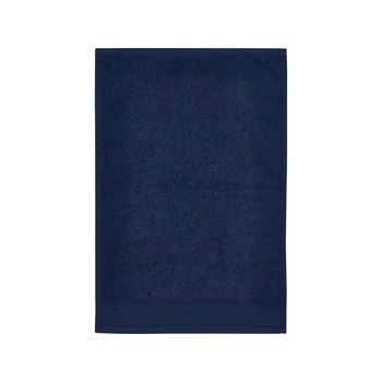 Хлопковое полотенце для ванной Chloe 30x50 см плотностью 550 г/м2, темно-синий
