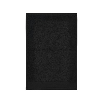 Хлопковое полотенце для ванной Chloe 30x50 см плотностью 550 г/м2, черный