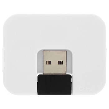 USB Hub "Gaia" на 4 порта, белый