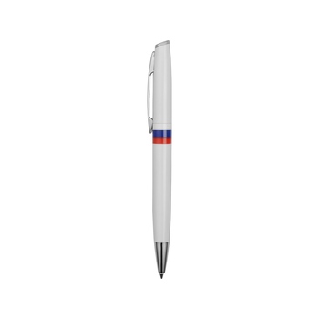 Ручка шариковая "Отчизна", белый/триколор