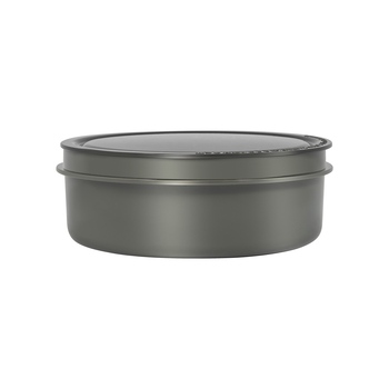 Термос из нерж.стали с пластиковыми контейнерами и ложкой тм THERMOS JBG-1800 Food Jar 1.8L, серый