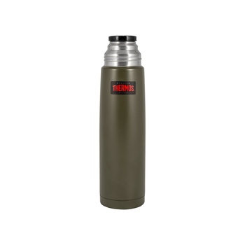 Термос из нерж. стали тм THERMOS FBB-1000AG 1L, зеленый
