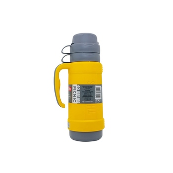 Термос со стеклянной колбой тм THERMOS PICNIC 40 Series Yellow 0,5L