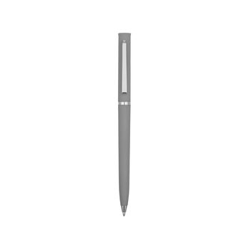 Ручка шариковая "Navi" soft-touch, серый