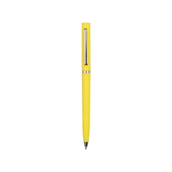 Ручка шариковая "Navi" soft-touch, желтый