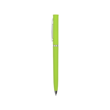 Ручка шариковая "Navi" soft-touch, зеленое яблоко