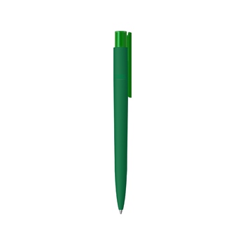 Шариковая ручка "RECYCLED PET PEN PRO K transparent GUM" soft-touch, зеленый