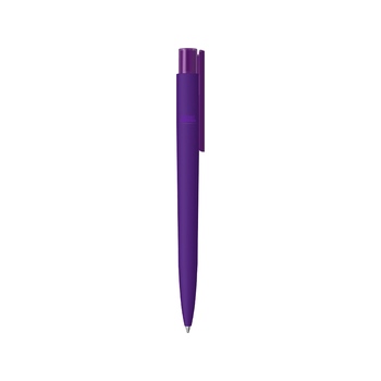 Шариковая ручка "RECYCLED PET PEN PRO K transparent GUM" soft-touch, фиолетовый