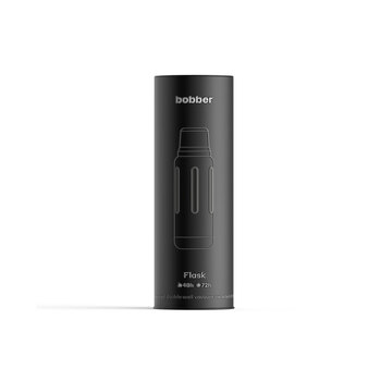 Термос для напитков, вакуумный, бытовой, тм "bobber". Объем 1 литр. Артикул Flask-1000 Glossy