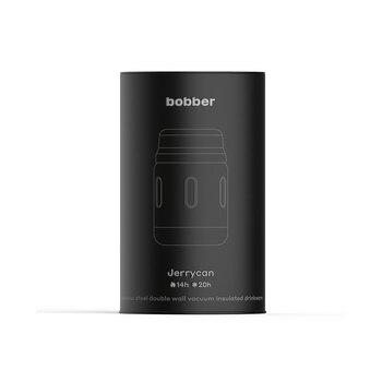 Термос для еды, вакуумный, бытовой, тм "bobber". Объем 0.7 литра. Артикул Jerrycan-700 Glossy