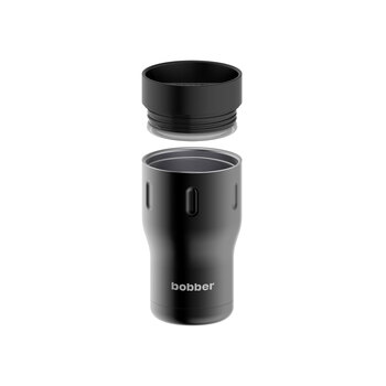 Термос питьевой, вакуумный, бытовой, тм "bobber". Объем 0,35 литра. Артикул Tumbler-350 Black Coffee
